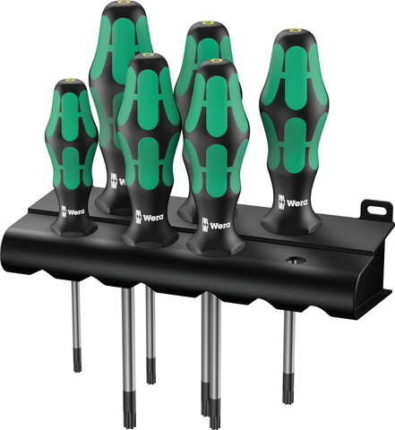 Wera Kraftform Plus TORX® Screwdriver Set - black / green