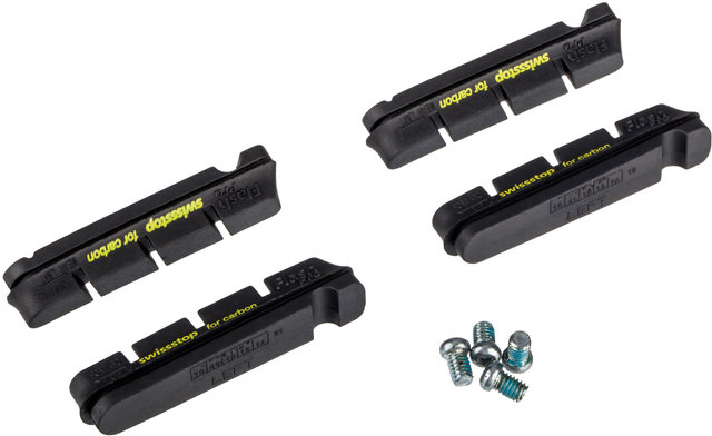 Swissstop Bremsgummis Cartridge FlashPro Carbon für Shimano/SRAM - black prince/universal