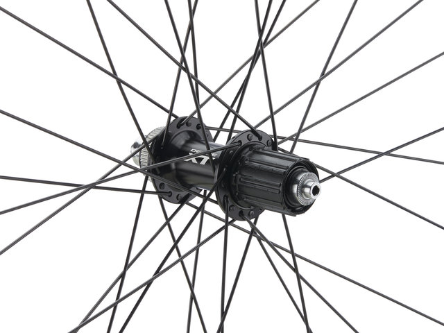 bc basic Set de Roues Trail XT Heavy Duty Disc Center Lock P-22 29" - noir/Set de 29" (avant 9x100 + arrière 10x135) Shimano