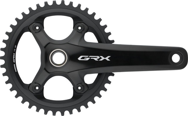 Shimano GRX Kurbelgarnitur FC-RX810-1 Hollowtech II - schwarz/175,0 mm 42 Zähne