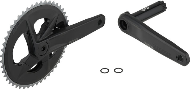 SRAM Rival DUB 2x12-fach Kurbelgarnitur - black/172,5 mm 35-48