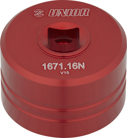 Unior Bike Tools Bottom Bracket Tool 1671.16N - red