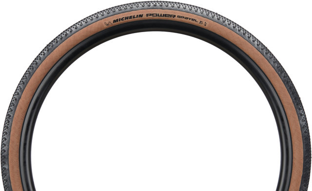 Michelin Cubierta plegable Power Gravel Competition TLR 28" - negro-marrón/28 /47 /47-622