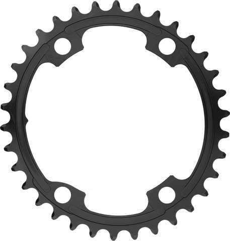 absoluteBLACK Oval Road 110/4 Chainring for Shimano Dura-Ace R9100 / Ultegra R8000 - black/34 