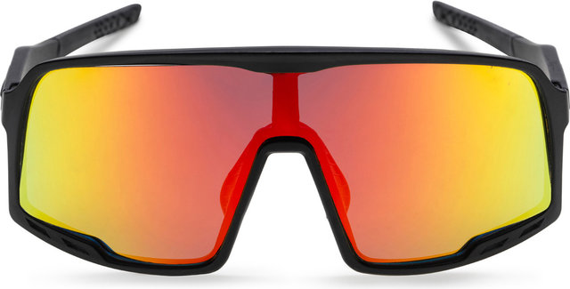 CHPO Henrik Sportbrille - black/red mirror