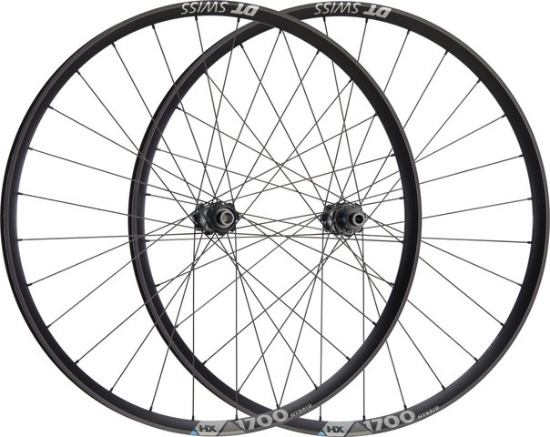 DT Swiss Juego de ruedas HX 1700 SPLINE 29" 30 Boost Disc Center Lock Hybrid - negro/SRAM XD/Boost/148 mm/110 mm/Boost/29"/110 mm/SRAM XD/110 mm/148 mm