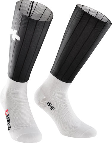 ASSOS RSR Speed Socken - white series/35 - 38