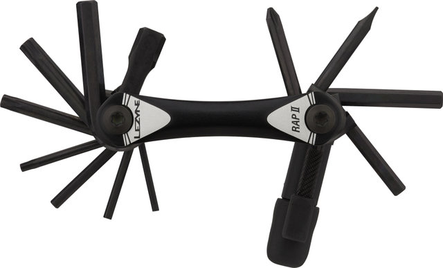 Lezyne RAP II 13 Multi-tool w/ Tubeless Repair Kit - black