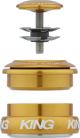 Chris King InSet i8 ZS44/28.6 - EC44/33 GripLock Headset - gold/1 1/8" - 1 1/4" tapered/ZS44/28,6 - EC44/33