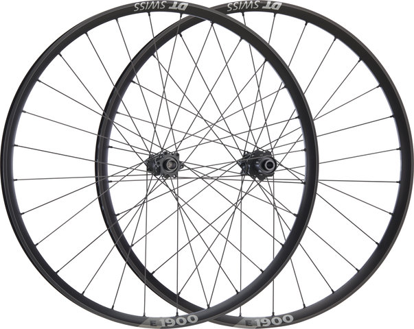 DT Swiss E 1900 SPLINE 30 Boost 6-Bolt Disc 27.5" Wheelset - black/Shimano MTB/Boost/148 mm/110 mm/Boost/27.5" (650B)/110 mm/Shimano MTB/110 mm/148 mm