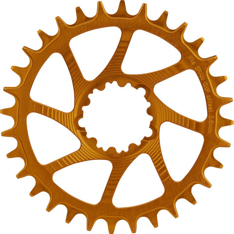 Garbaruk Round Chainring GXP/DUB Boost Direct Mount Single Speed - orange/32 