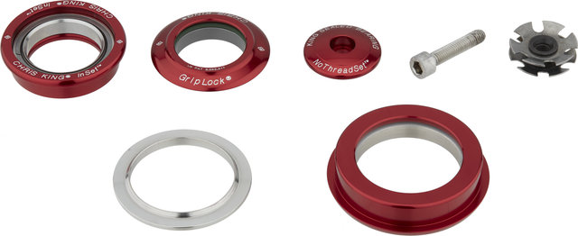 Chris King InSet i2 ZS44/28.6 - ZS56/40 GripLock Headset - red/1 1/8" - 1,5" tapered/ZS44/28,6 - ZS56/40