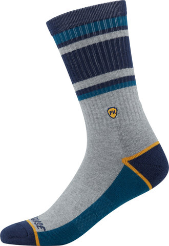 Fasthouse Boardwalk Performance Crew Socken - heather gray/43 - 46