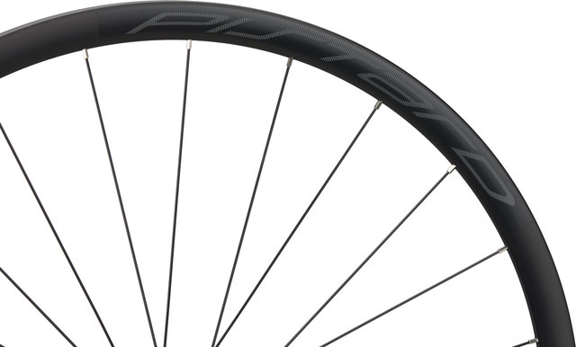 Miche Pistard Tubular Track Wheelset - black / black/Non Boost/Non Boost/100 mm/28"/Screw-on freewheel/100 mm/Threaded freewheel/100 mm/120 mm