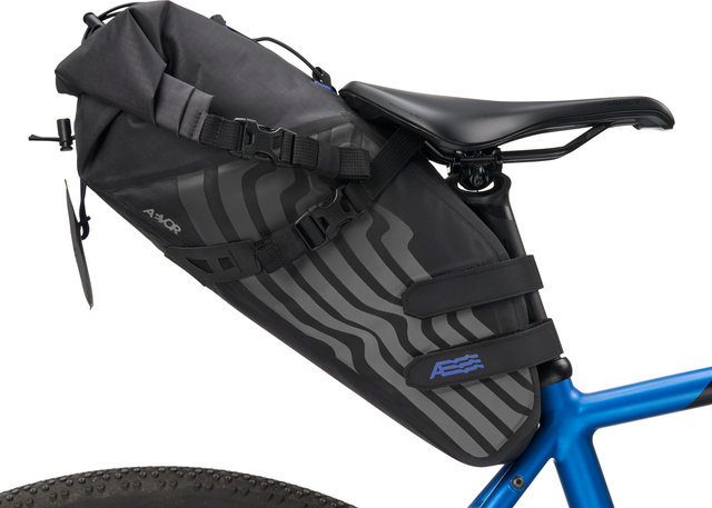 AEVOR Seat Pack Saddle Bag - road proof black/12 l