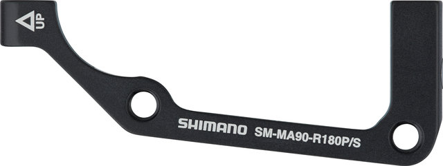 Shimano Scheibenbremsadapter XTR, XT für 180 mm Scheibe - schwarz/HR IS auf PM