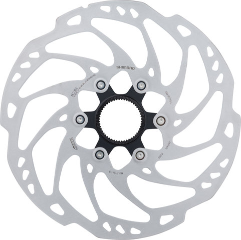 Shimano SM-RT70 Center Lock Brake Rotor for SLX w/ External Teeth - silver/203 mm