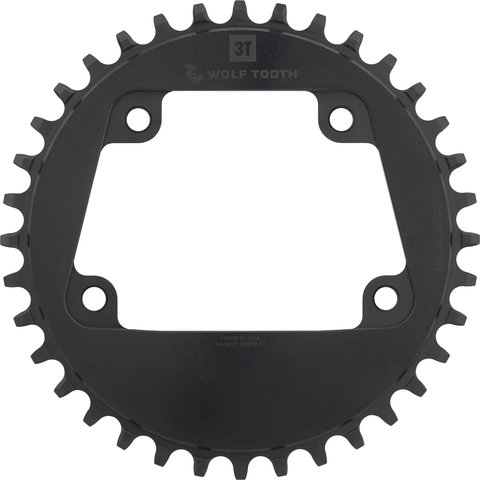 3T Torno SRAM Flattop Kettenblatt - black/36 Z