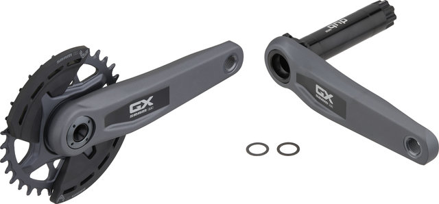 SRAM Juego de bielas GX Eagle Transmission T-Type DUB DM 12 velocidades - dark polar/170,0 mm