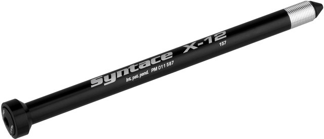 Syntace Eje pasante X-12 - negro/X-12 / 150+
