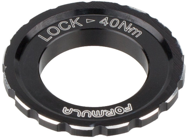 Formula Nut Ring for Center Lock Brake Rotor Adapter - black/universal