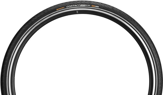 Continental Cubierta de alambre Contact City 28" - negro-reflejante/42-622 (28x1,6)