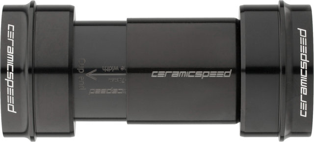 CeramicSpeed Eje de pedalier PF30 SRAM DUB Road 46 x 68 mm - black/Press Fit PF30