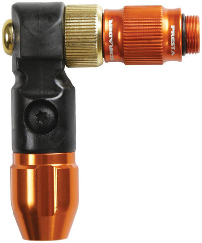 Lezyne Tête de Pompe ABS-1 Pro HP/HV Chuck - orange/universal