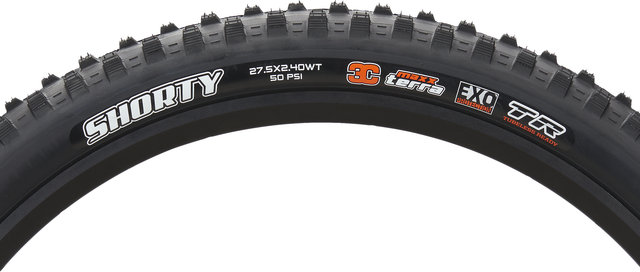 Maxxis Shorty 3C MaxxTerra EXO WT TR 27,5" Faltreifen - schwarz/27.5 "/61 mm/61-584/2.4 "