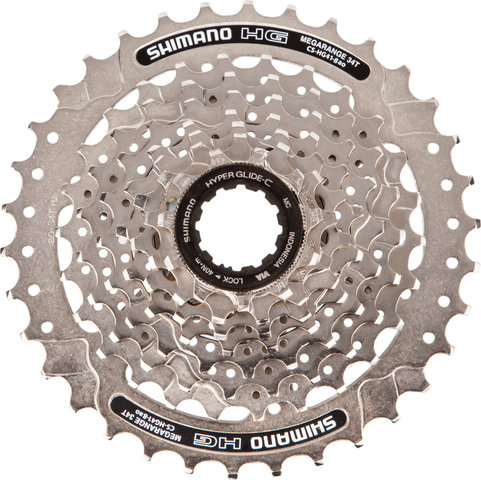 Shimano Cassette CS-HG41-8 8 vitesses - argenté/11-34