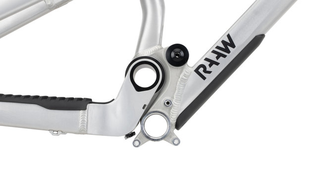 RAAW Mountain Bikes Jibb 29" Frameset w/ Essentials Kit - raw matte/135 mm/M/12 mm Thru Axle