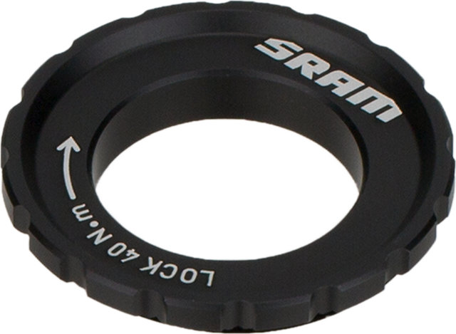 SRAM Paceline X Rounded Center Lock Brake Rotor - black/160 mm