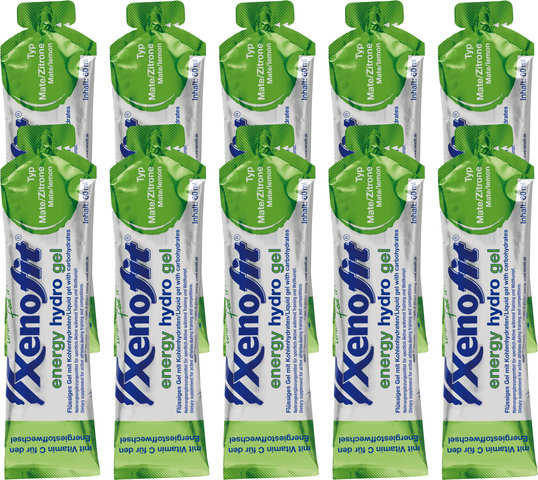 Xenofit gel hydro énergétique - 10 pièces - mate-citron/600 