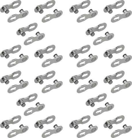 Shimano SM-CN910-12 Quick-Link Master Link - 20 Pack - silver