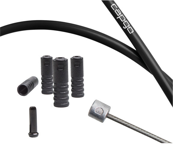 capgo Set de cables de cambios BL ECO delantero para Shimano/SRAM - negro/universal