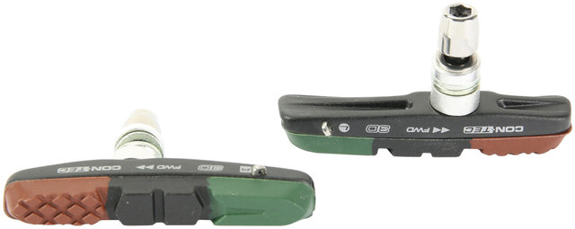 CONTEC Bremsschuhe Cartridge V-Stop 3D - schwarz/universal