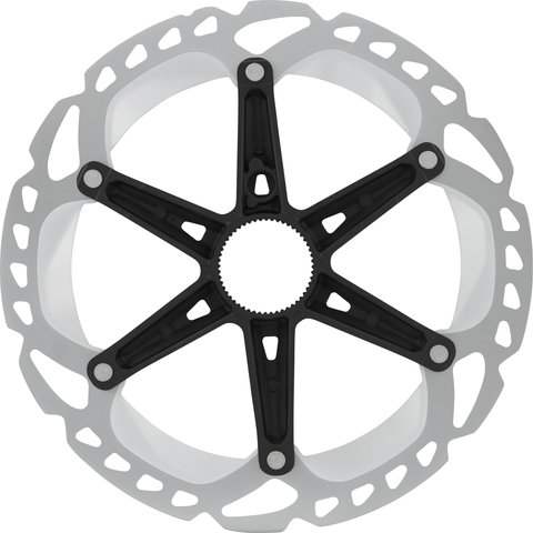 Shimano RT-MT800 Center Lock Brake Rotor for XT / Ultegra w/ Internal Teeth - silver-black/203 mm