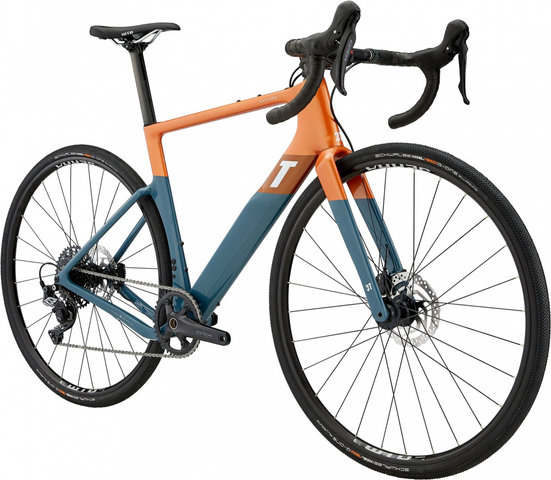 3T Exploro Race GRX 1X Carbon Gravelbike - orange-grey/28"/M