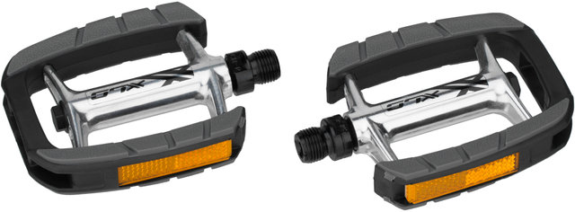 XLC PD-C08 Comfort Platform Pedals - silver-black/universal