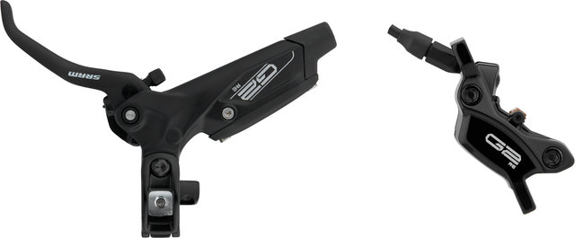 SRAM G2 RE Disc Brake Set - gloss black/Set/Flip-Flop (non-side-specific)