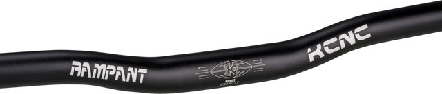 KCNC Rampant 15 mm 25.4 Riser Handlebars - black/710 mm