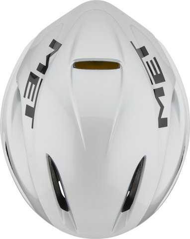 MET Manta MIPS Helmet - white-holographic-glossy/56 - 58 cm