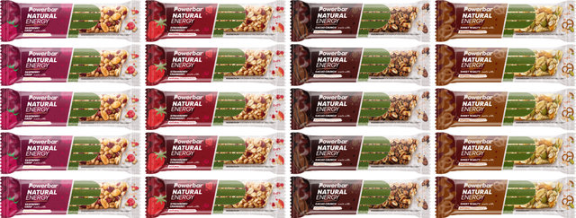 Powerbar Natural Energy Cereal Bar - 20 Bars - mixed