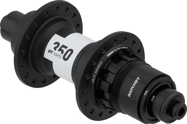 DT Swiss 350 Classic Road Rear Hub - black/SRAM XDR/32/SRAM XDR