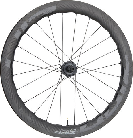 Zipp Juego de ruedas 454 NSW Carbon Tubeless Disc Center Lock - black/142 mm/100 mm/28"/SRAM XDR/100 mm/SRAM XDR/100 mm/142 mm