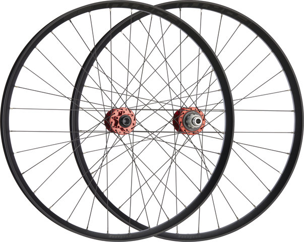 Hope Pro 5 + Fortus 35 Disc 6-bolt 27.5" Boost Wheelset - red/SRAM XD/Boost/148 mm/110 mm/Boost/27.5" (650B)/110 mm/SRAM XD/110 mm/148 mm