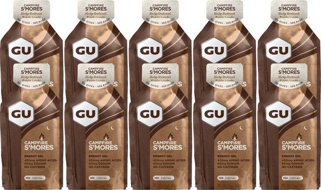 GU Energy Labs Energy Gel - 10 Pack - campfire s´mores