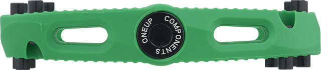 OneUp Components Petites pédales de plateforme Comp - green