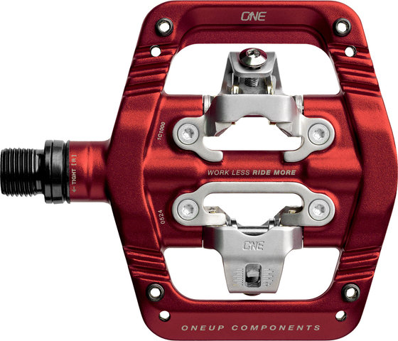 OneUp Components Clip Pedals clipless pedals - red