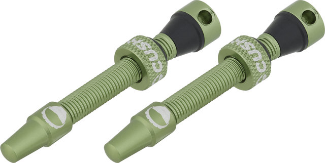 CushCore Tubeless Valve, 44 mm, 2 pcs. - green/Presta Valve (SV)